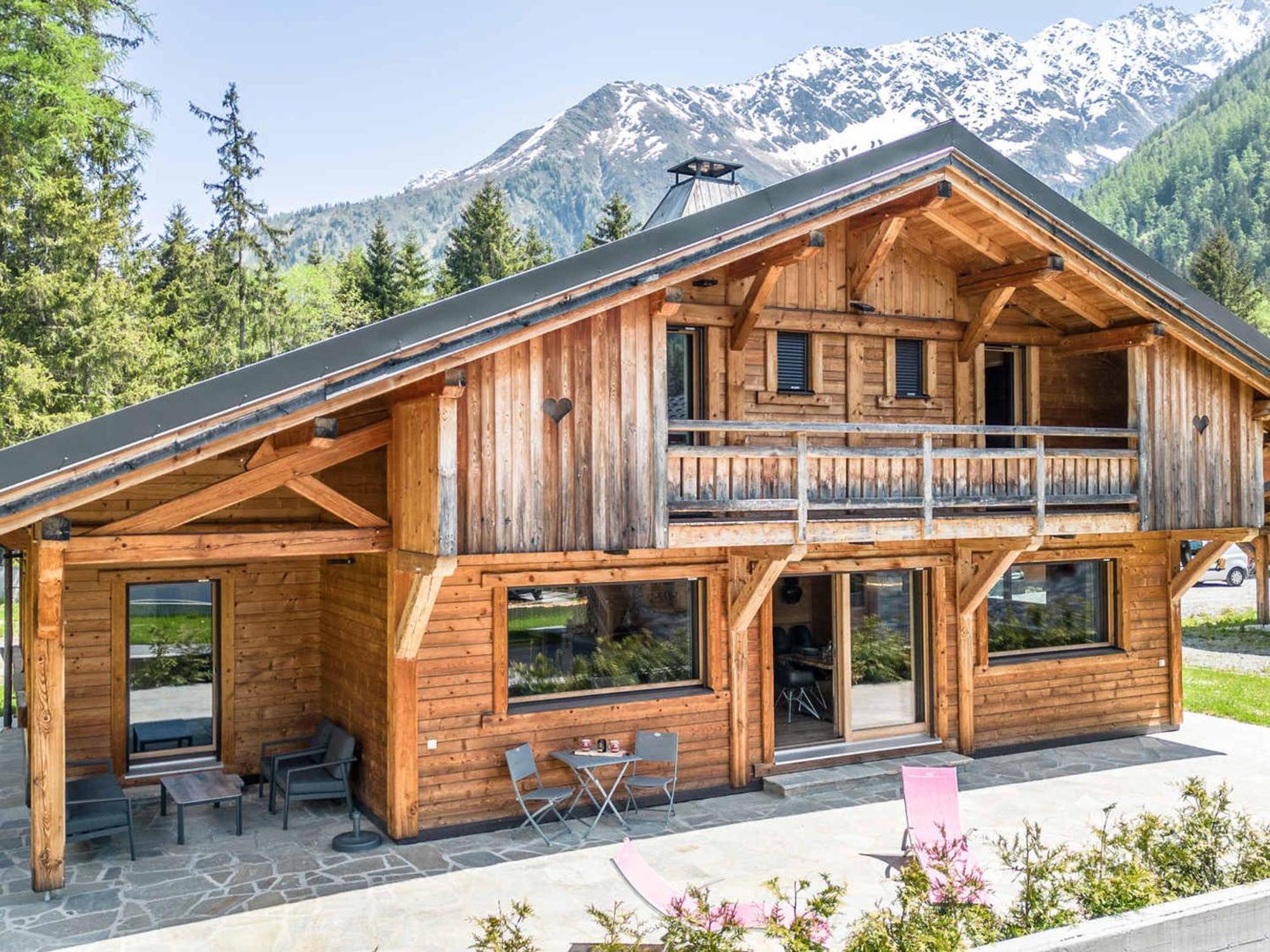 Chalet Moderne 4* Avec Sauna, Tv Et Parking A Argentiere - Fr-1-343-180 Chamonix Exterior foto