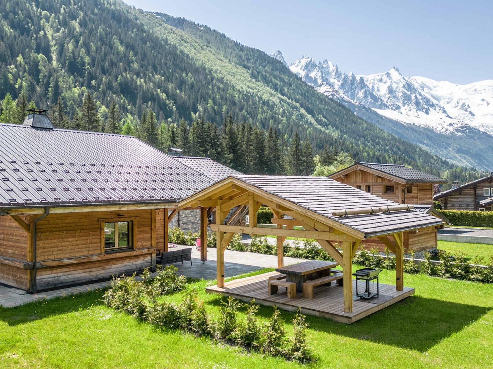 Chalet Moderne 4* Avec Sauna, Tv Et Parking A Argentiere - Fr-1-343-180 Chamonix Exterior foto