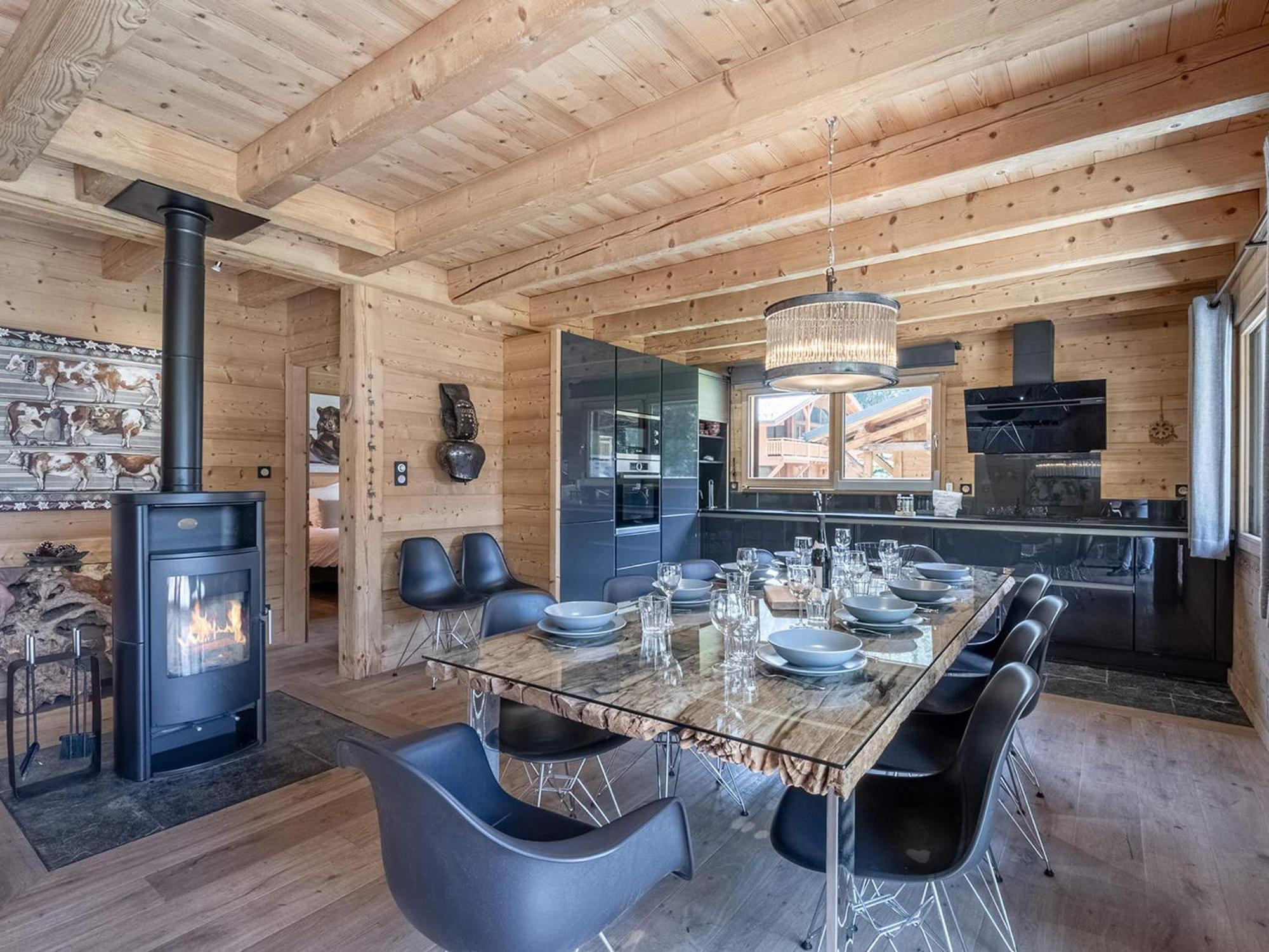 Chalet Moderne 4* Avec Sauna, Tv Et Parking A Argentiere - Fr-1-343-180 Chamonix Exterior foto